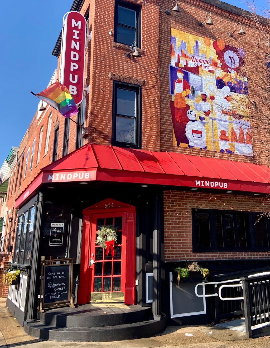 Mindpub Cafe | restaurant | 554 E Fort Ave, Baltimore, MD 21230, USA | 6673541508 OR +1 667-354-1508