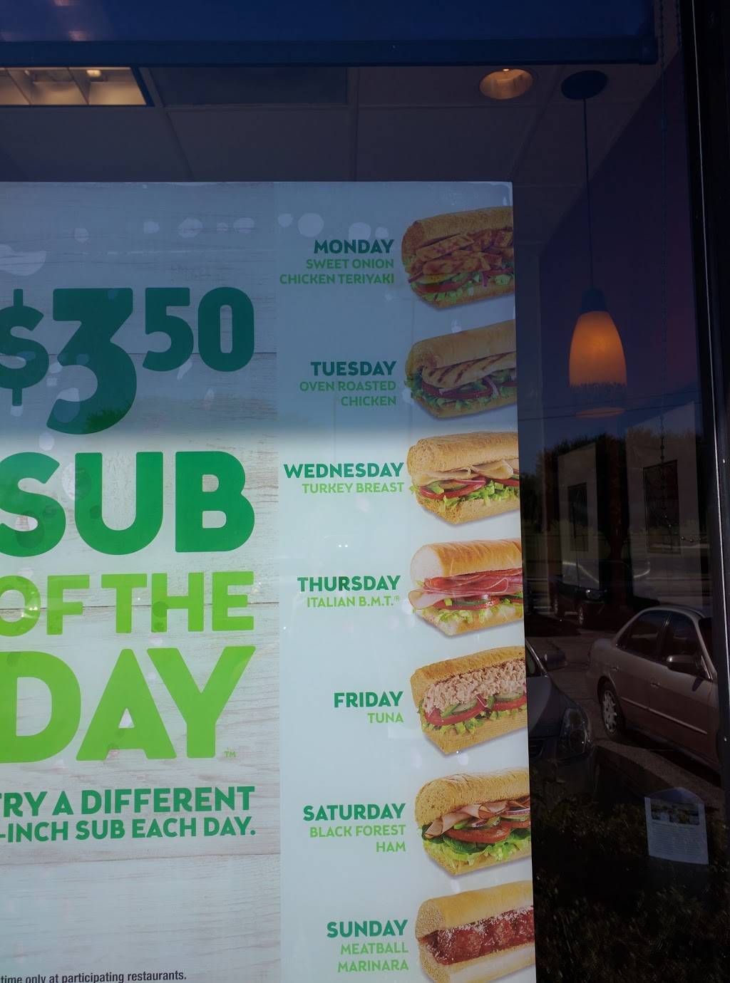 Subway Restaurants | restaurant | 1818 N Cooper St, Arlington, TX 76011, USA | 8172756336 OR +1 817-275-6336