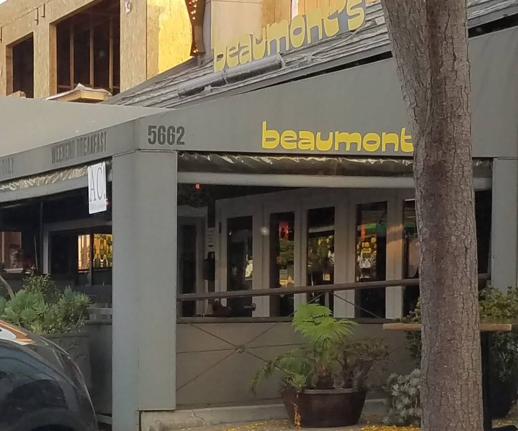 Beaumonts | restaurant | 5662 La Jolla Blvd, La Jolla, CA 92037, USA | 8584590474 OR +1 858-459-0474