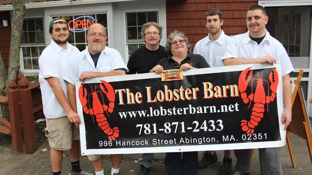 Lobster Barn | restaurant | 996 Hancock St, Abington, MA 02351, USA | 7818712433 OR +1 781-871-2433