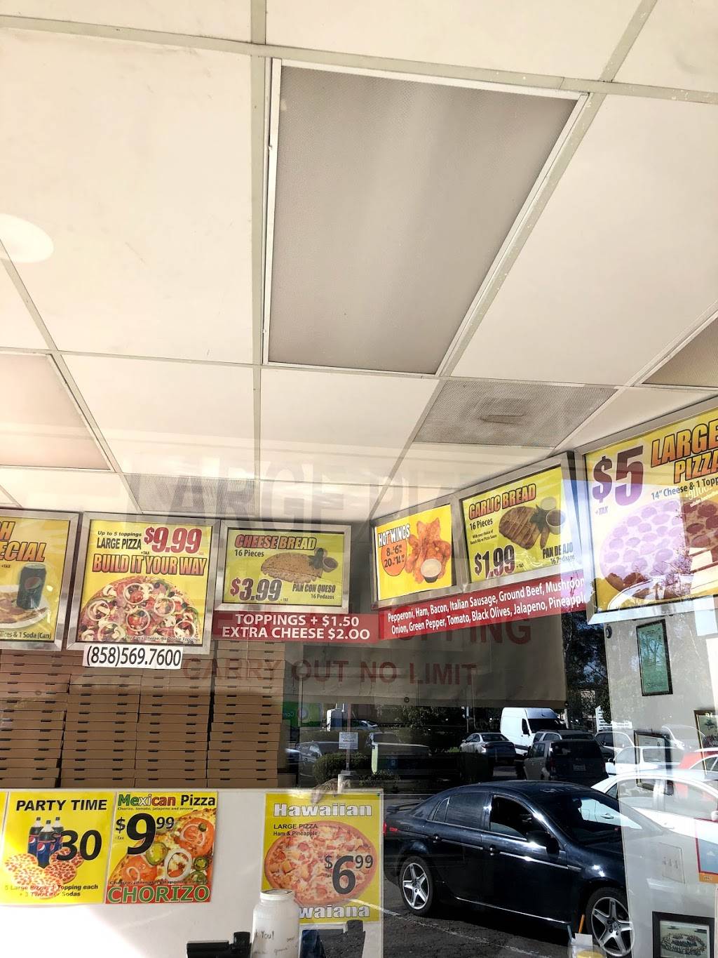 Mesa Pizza | meal delivery | 7608 Linda Vista Rd, San Diego, CA 92111, USA | 8585697600 OR +1 858-569-7600