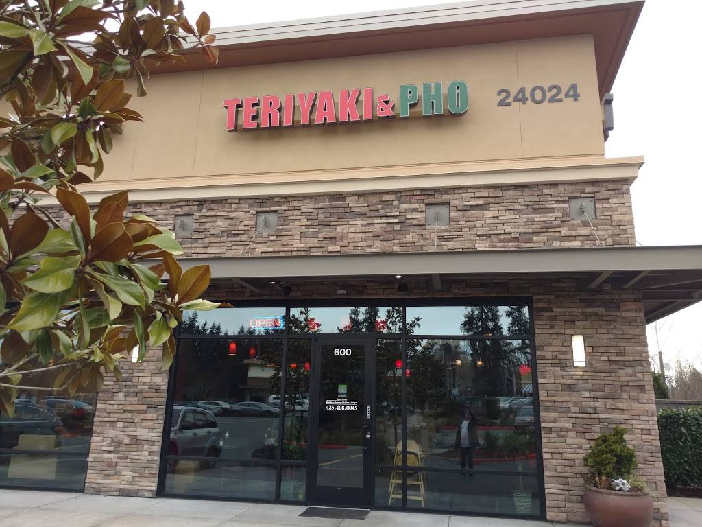 Teriyaki & Pho | restaurant | 24024 Bothell Everett Hwy, Bothell, WA 98021, USA | 4254080045 OR +1 425-408-0045