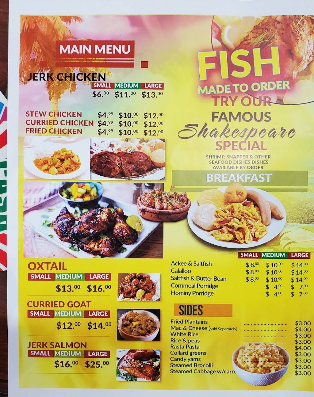 Shakespeare Restaurant | restaurant | 4178 Germantown Ave, Philadelphia, PA 19140, USA | 2673355884 OR +1 267-335-5884