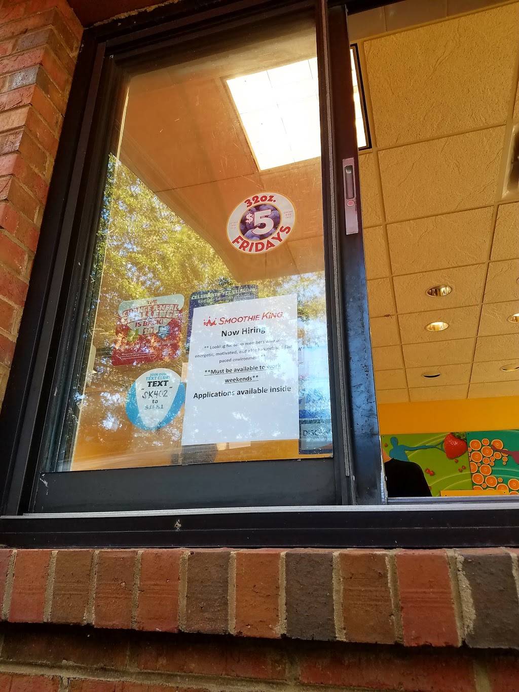 Smoothie King | restaurant | 1499 S College St, Auburn, AL 36830, USA | 3348871882 OR +1 334-887-1882