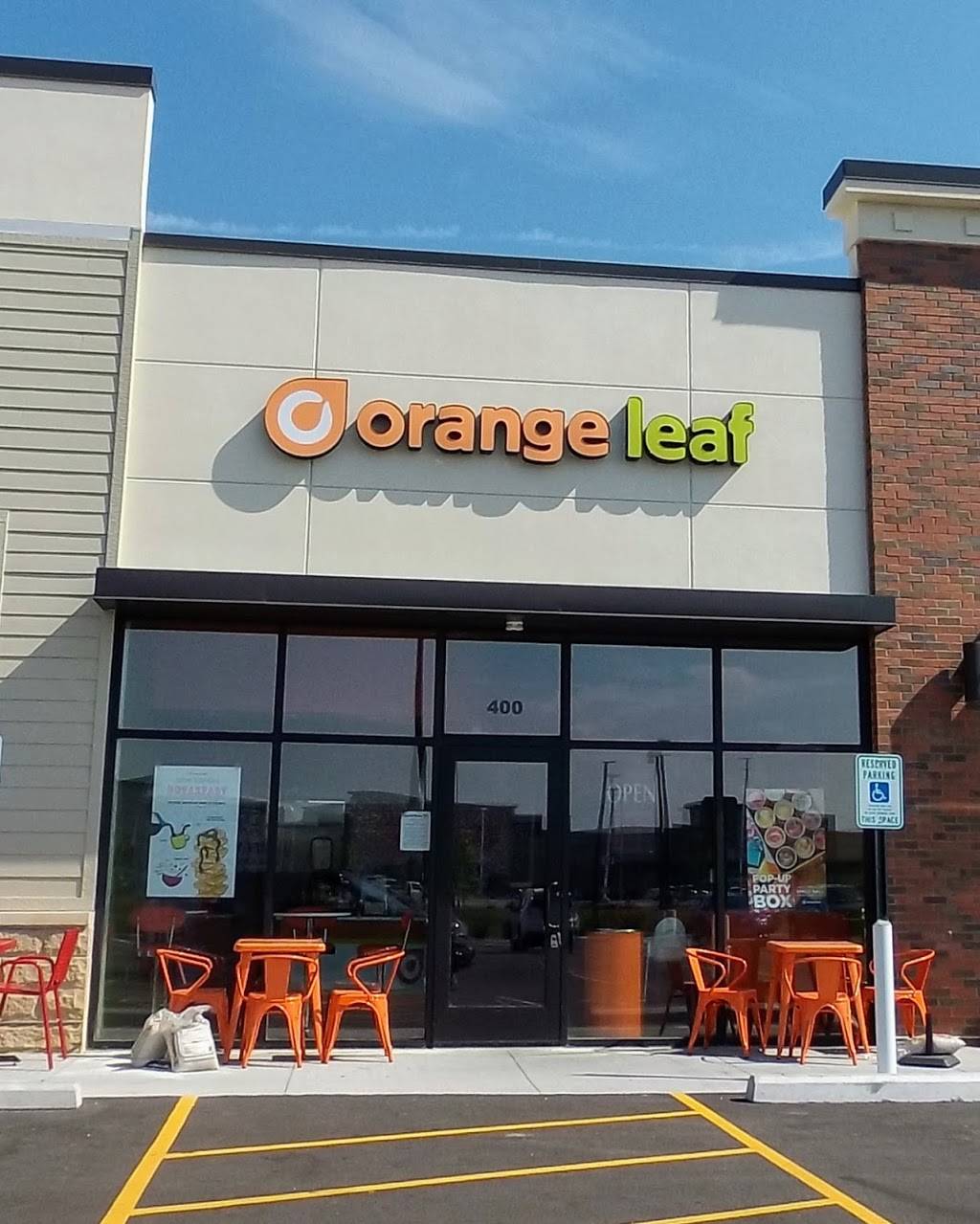 Orange Leaf | restaurant | 160 W Town Square Way #400, Oak Creek, WI 53154, USA | 4145745254 OR +1 414-574-5254