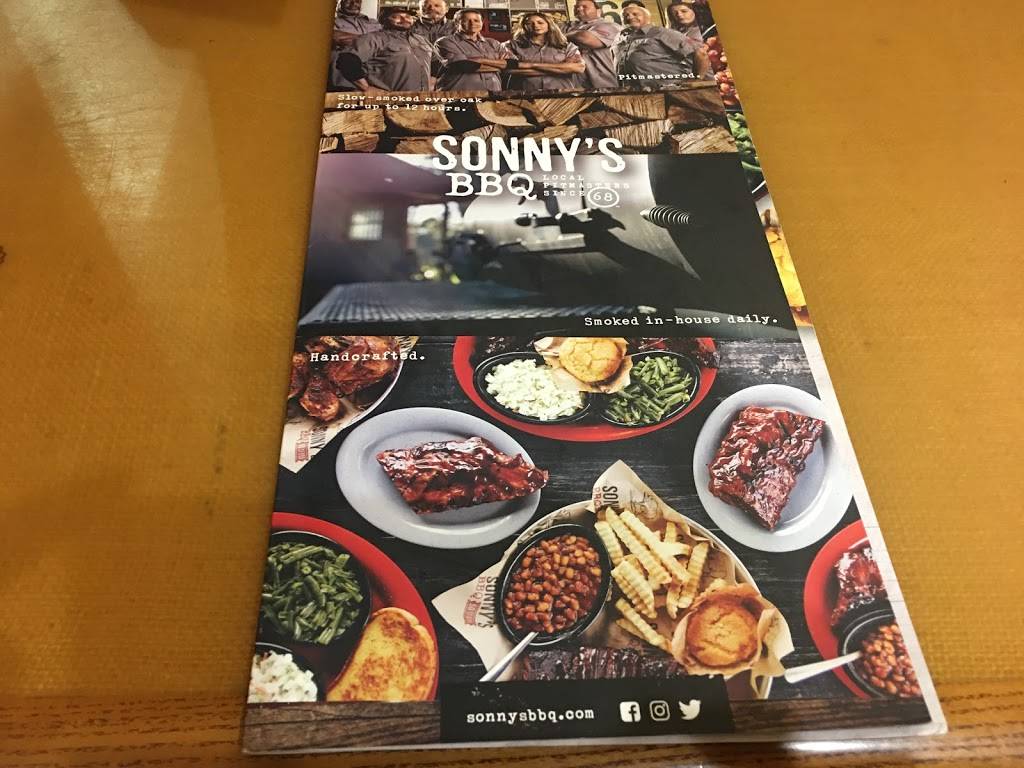 Sonnys BBQ | restaurant | 1001 St Patricks Drive, Perry, GA 31069, USA | 4782182100 OR +1 478-218-2100