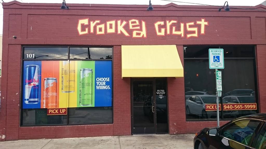 Crooked Crust | restaurant | 101 Ave A, Denton, TX 76201, USA | 9405655999 OR +1 940-565-5999