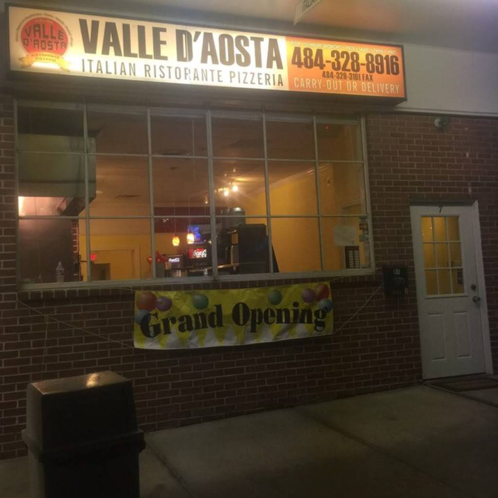 Valle DAosta Italian Restaurant and Pizzeria | restaurant | 81 Lancaster Ave, Malvern, PA 19355, USA | 4843293161 OR +1 484-329-3161