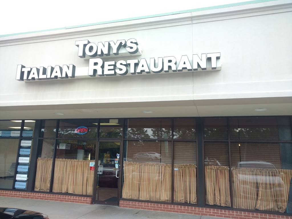 Tonys Italian Restaurant | restaurant | 3409 Cox Rd, Richmond, VA 23233, USA | 8042700999 OR +1 804-270-0999