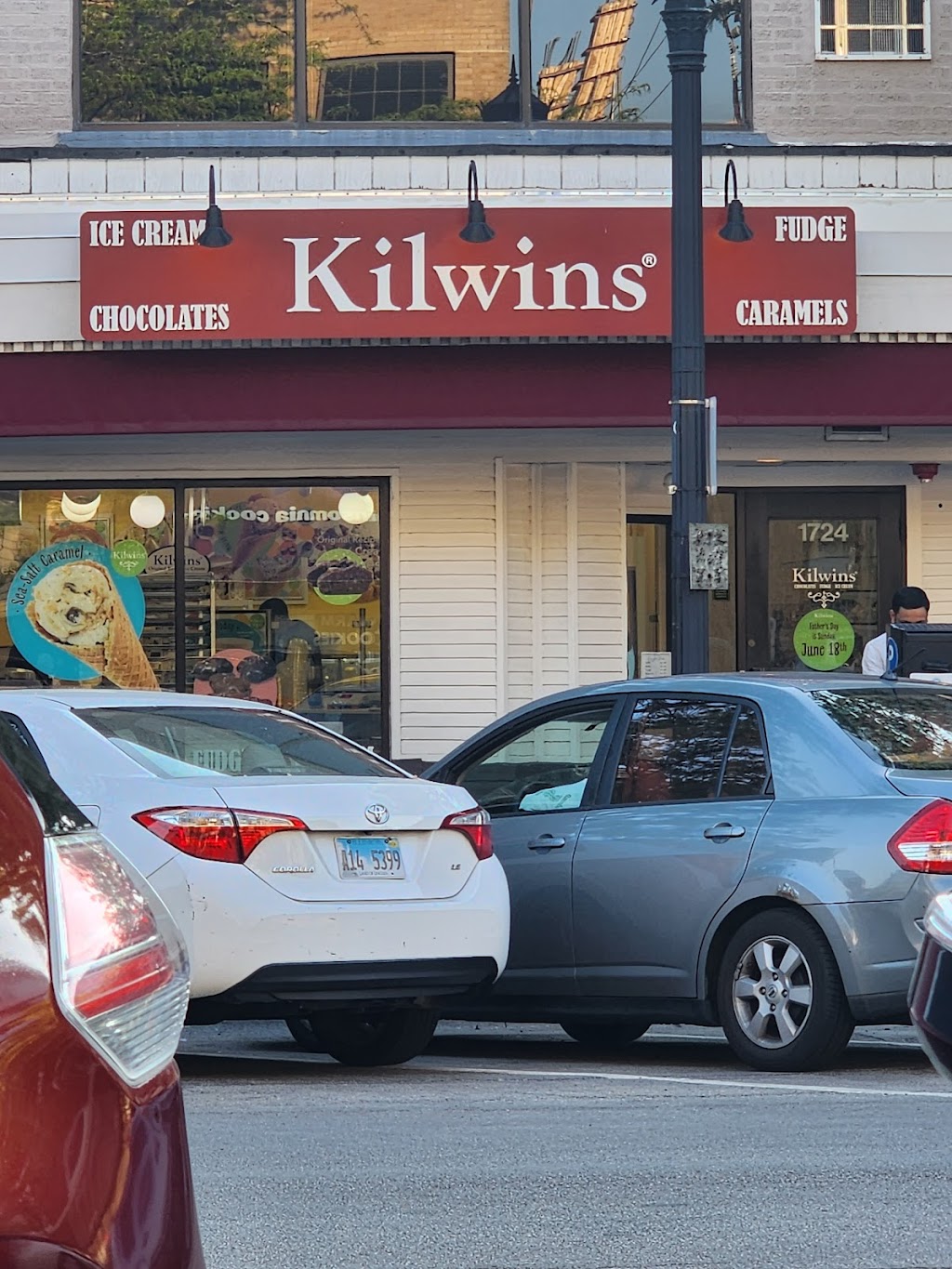 Kilwins Evanston | restaurant | 1724 Sherman Ave, Evanston, IL 60201, USA | 8478688739 OR +1 847-868-8739