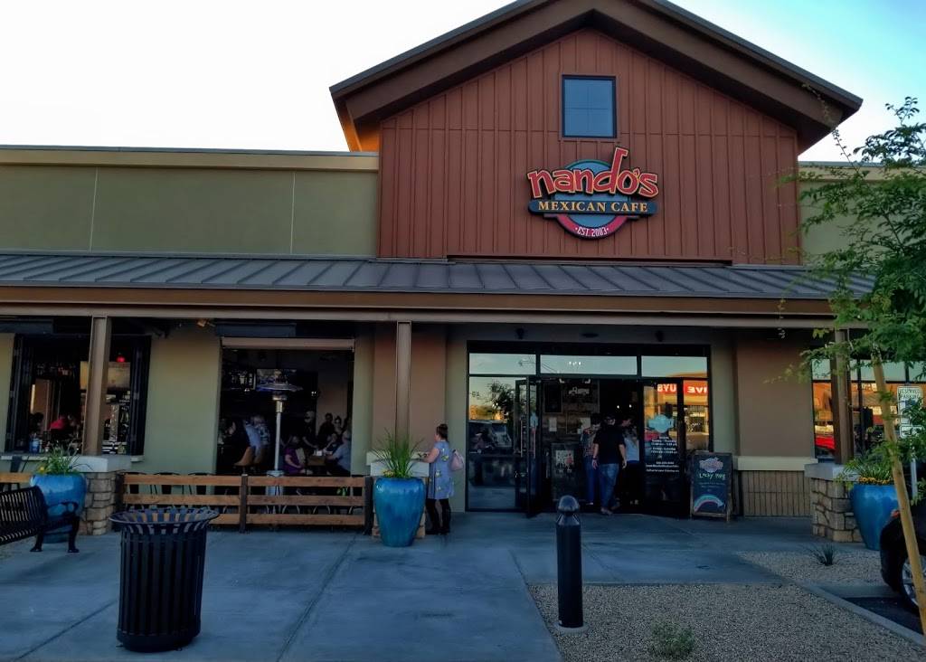 Nando’s Mexican Cafe | restaurant | 20734 E Victoria Ln, Queen Creek, AZ 85142, USA | 4808784000 OR +1 480-878-4000