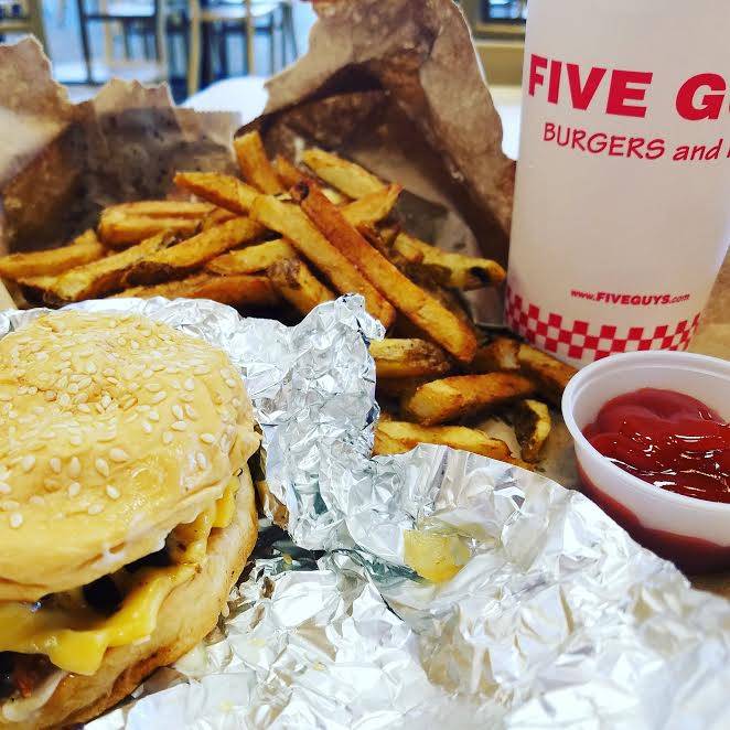 Five Guys | meal takeaway | 4989 S Broadway, Englewood, CO 80113, USA | 3038061111 OR +1 303-806-1111