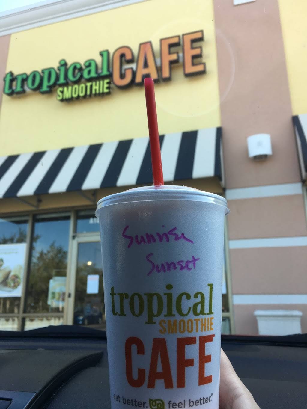 Tropical Smoothie Cafe | restaurant | 3045 Columbia Blvd Suite A-105, Titusville, FL 32780, USA | 3215674438 OR +1 321-567-4438
