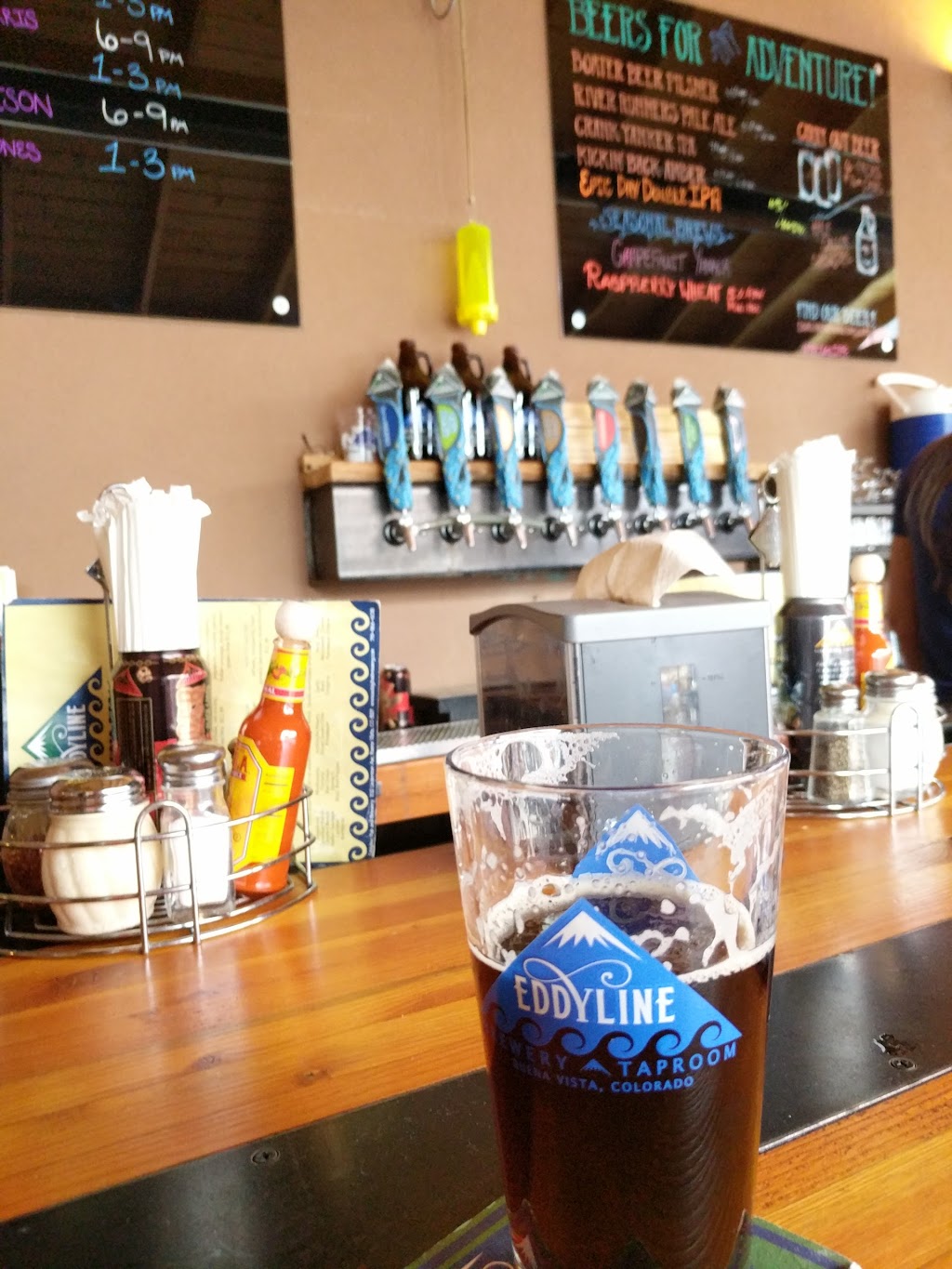 Eddyline Brewery | restaurant | 102 Linderman Ave, Buena Vista, CO 81211, USA | 7199666018 OR +1 719-966-6018
