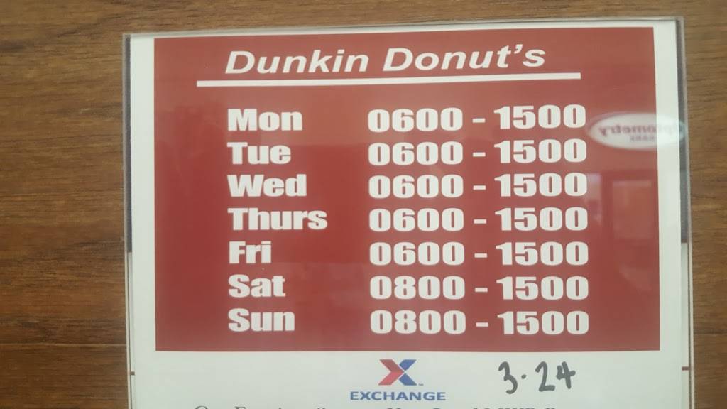 Dunkin | bakery | 8001 Gibson Blvd SE, Kirtland AFB, NM 87117, USA | 5052328771 OR +1 505-232-8771