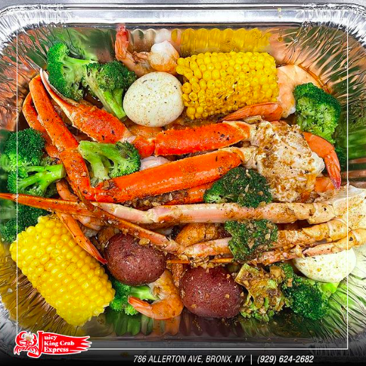 Juicy King Crab Express (Allerton Ave.) | meal takeaway | 786 Allerton Ave, Bronx, NY 10467, USA | 9296242682 OR +1 929-624-2682