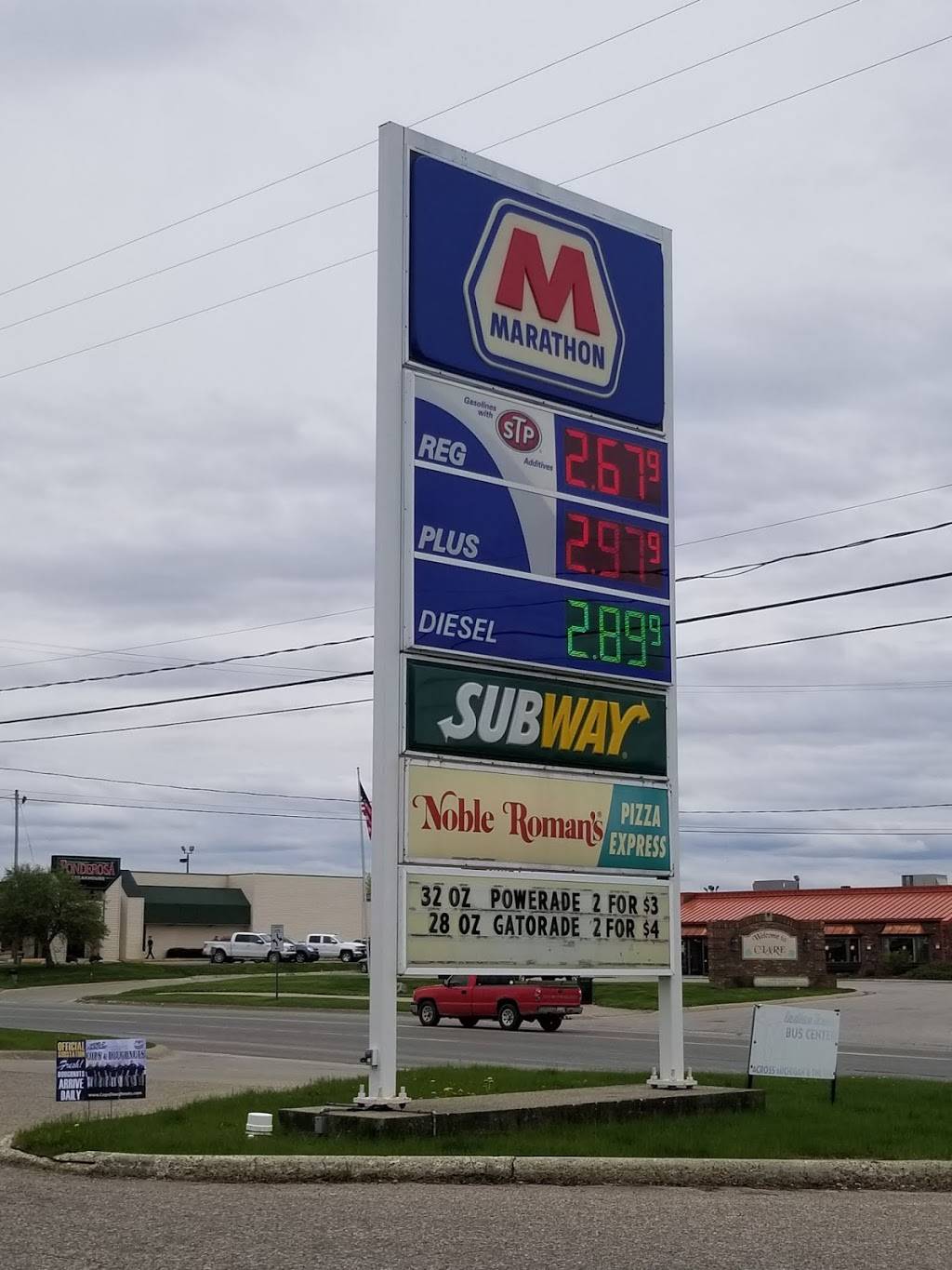 Subway | restaurant | 10197 S Clare Ave, Clare, MI 48617, USA | 9893863363 OR +1 989-386-3363