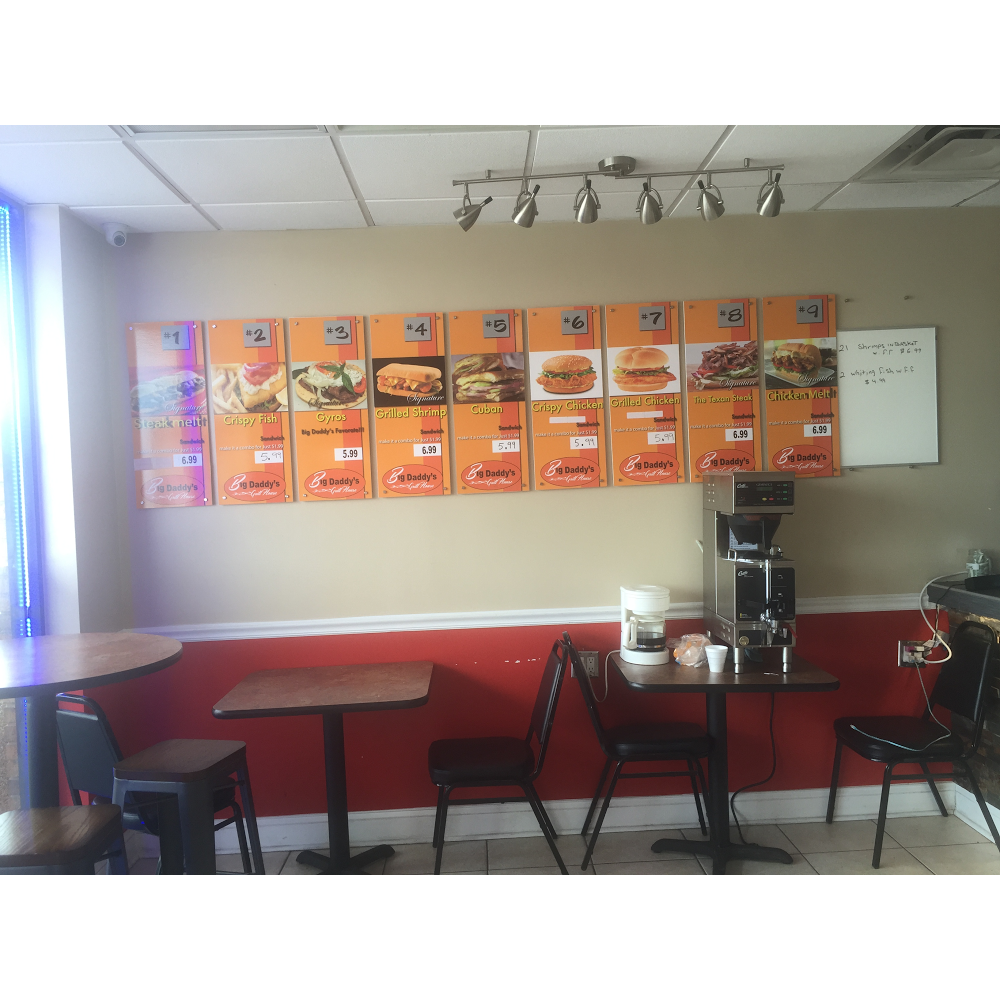 big daddy`s grill house | restaurant | 7624 Sun Vista Way, Orlando, FL 32822, USA | 4077345900 OR +1 407-734-5900