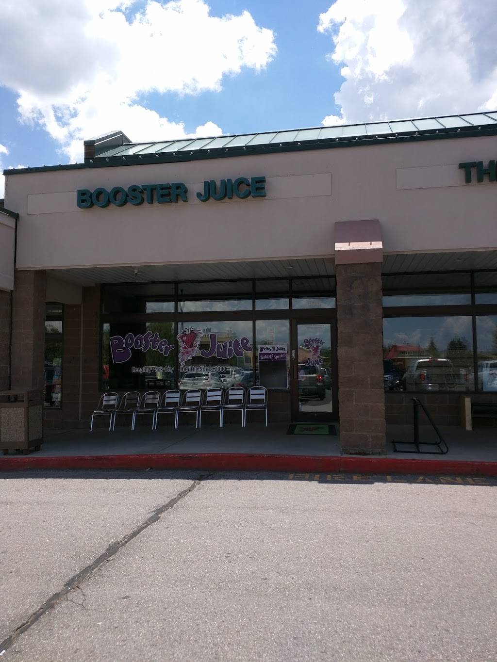 Booster Juice | meal delivery | 1890 Bonanza Dr Suite 108, Park City, UT 84068, USA | 4356150099 OR +1 435-615-0099
