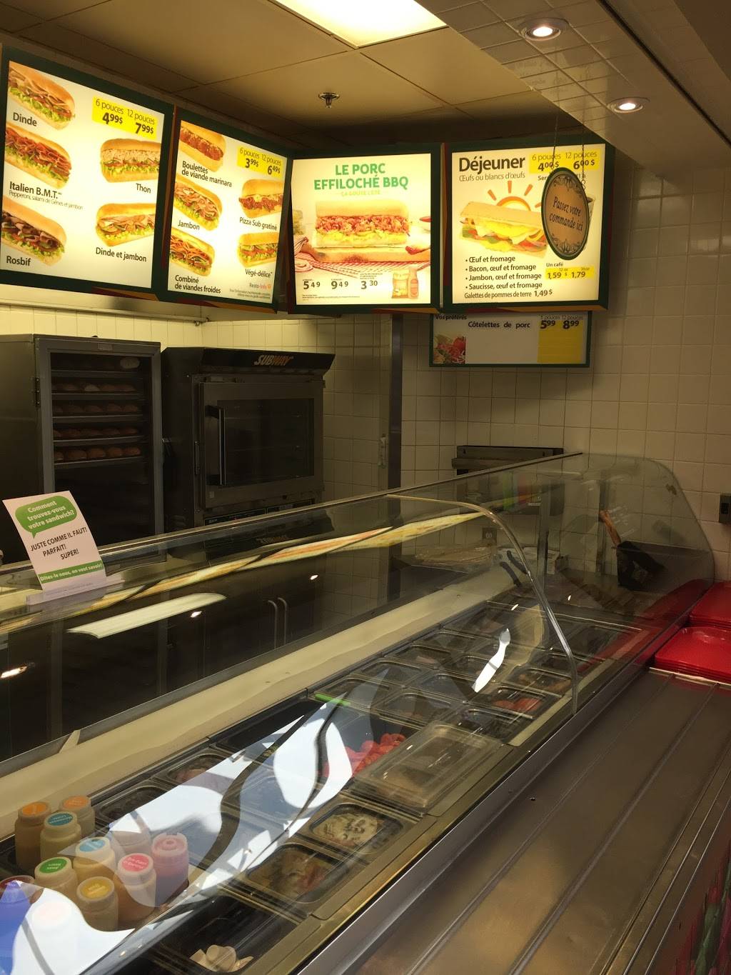 Subway | restaurant | 552 Boulevard Wilfrid-Hamel, Québec, QC G1M 3E5, Canada | 4185299898 OR +1 418-529-9898