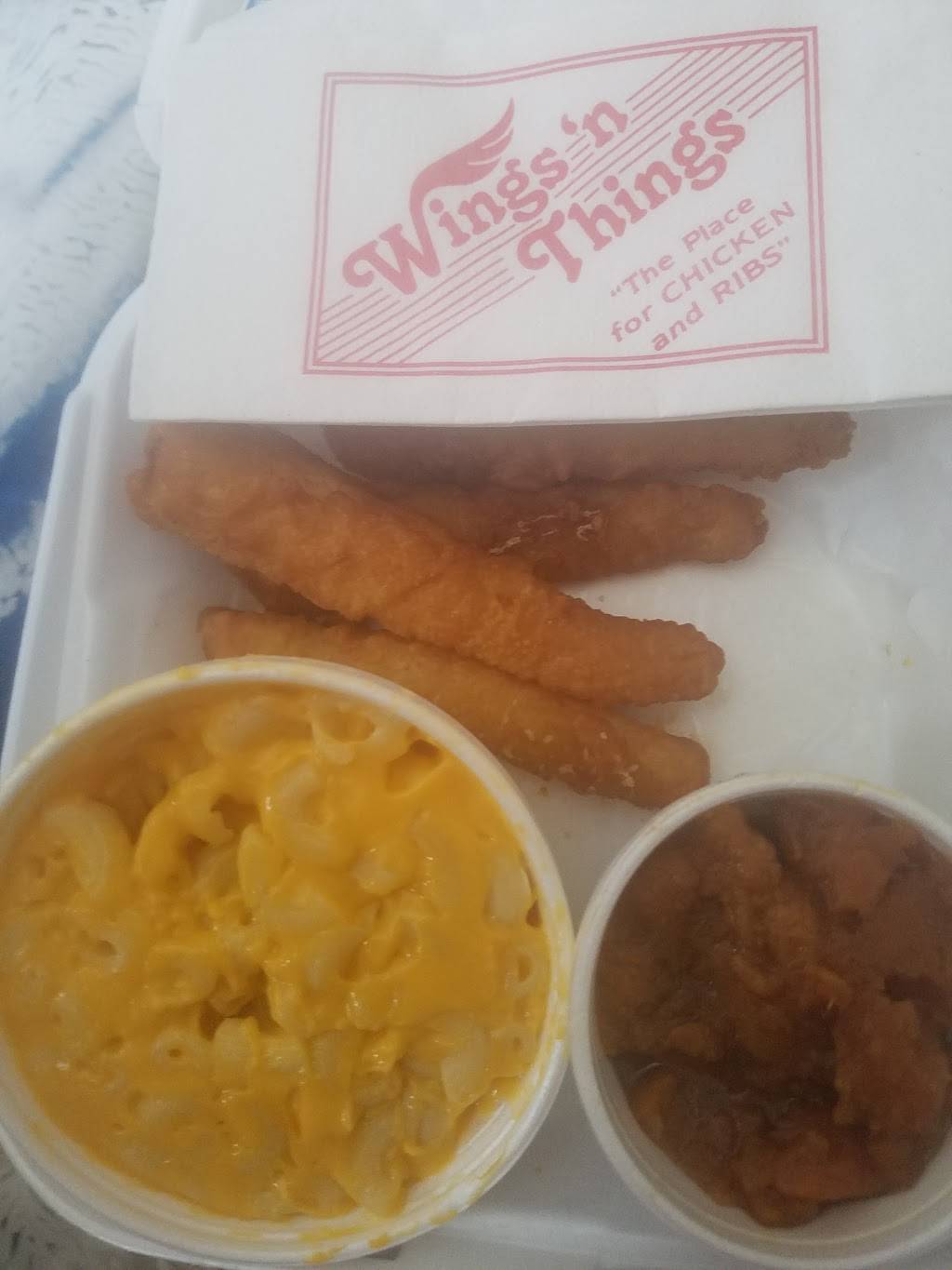 Wings n Things | restaurant | 1717 Dutch Broadway, Elmont, NY 11003, USA | 5163417075 OR +1 516-341-7075