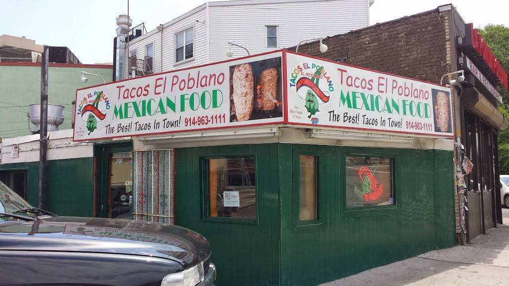 Tacos El Poblano | restaurant | 122 Nepperhan Ave, Yonkers, NY 10701, USA | 9149631111 OR +1 914-963-1111