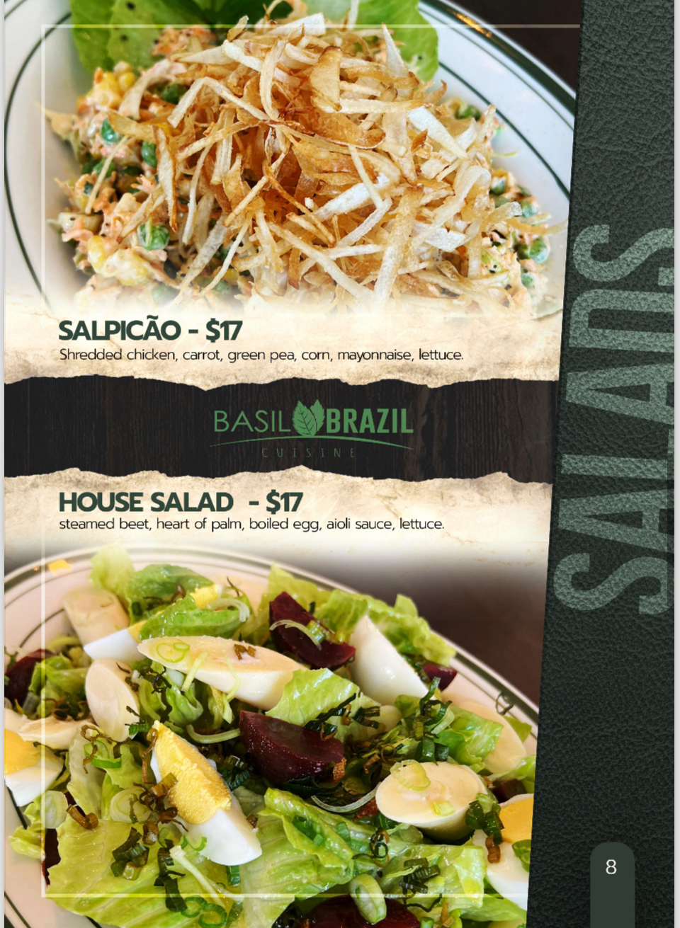 Basil Brazil Cuisine | restaurant | 31878 Del Obispo St #120, San Juan Capistrano, CA 92675, USA | 9496784924 OR +1 949-678-4924