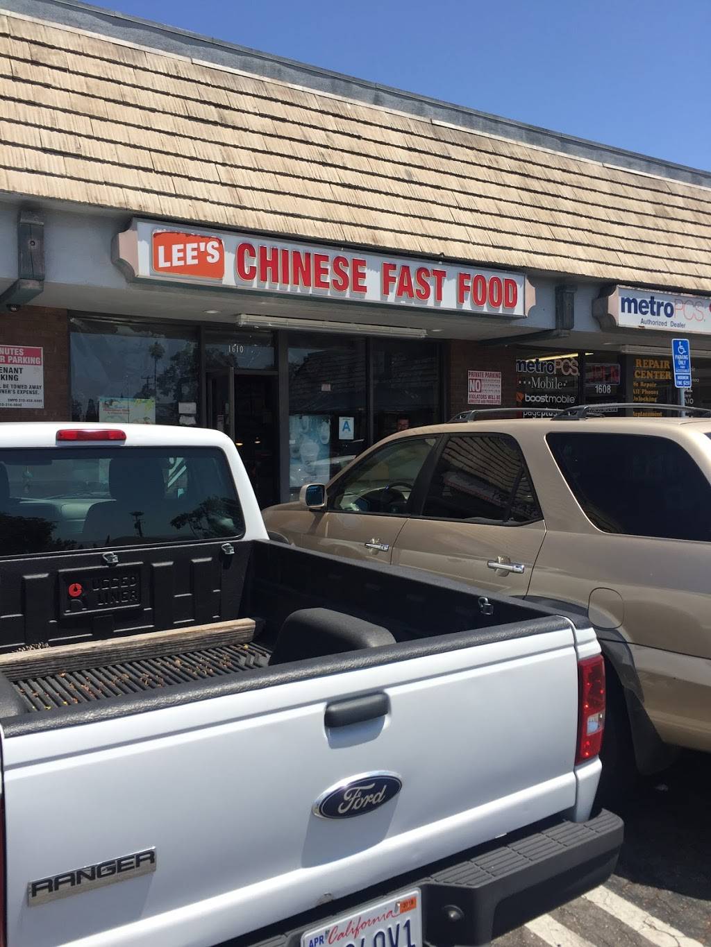 Lees Chinese Fast Food | restaurant | 1610 Santa Monica Blvd, Santa Monica, CA 90404, USA | 3108285304 OR +1 310-828-5304