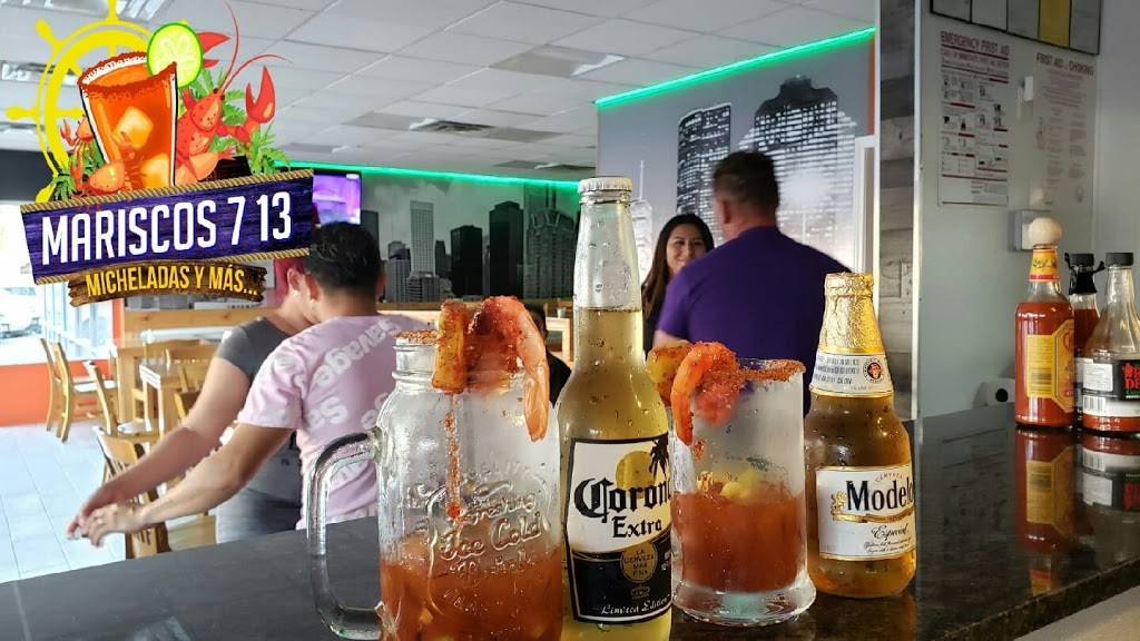 Mariscos 7 13 | restaurant | 9612 Beechnut St, Houston, TX 77036, USA | 8325462830 OR +1 832-546-2830