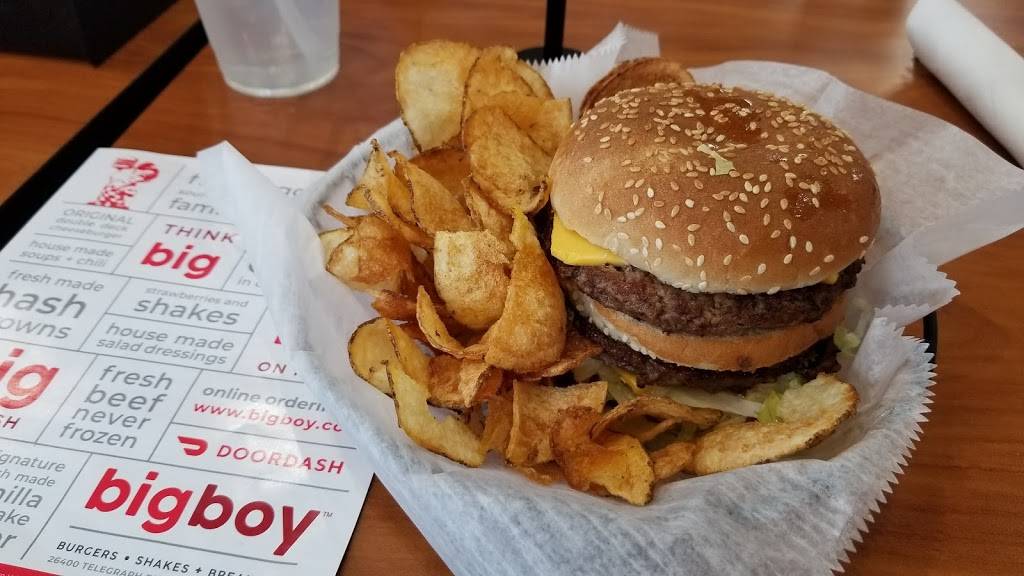 Telegraph Big Boy | restaurant | 26400 Telegraph Rd, Southfield, MI 48033, USA | 2489401510 OR +1 248-940-1510