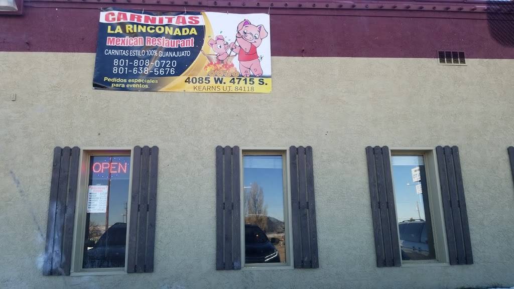 La Rinconada | restaurant | 4085 W 4715 S, Kearns, UT 84118, USA | 8018080720 OR +1 801-808-0720