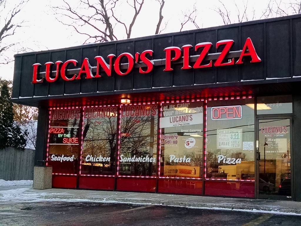 Lucano’s Pizza & Catering | restaurant | 12778 S Harlem Ave, Palos Heights, IL 60463, USA | 7083613330 OR +1 708-361-3330
