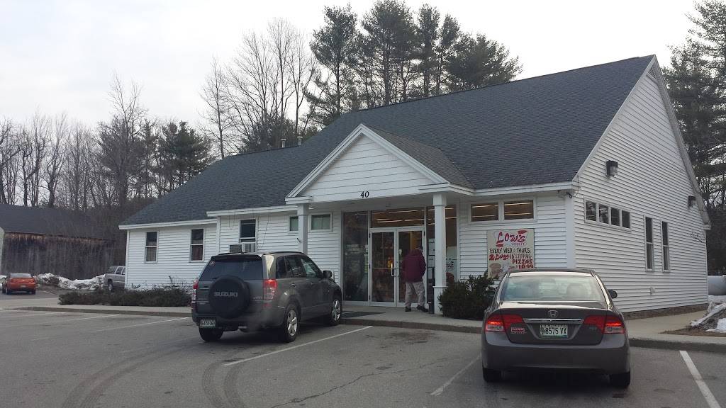 Lows Store | restaurant | 40 Long Plains Rd, Buxton, ME 04093, USA | 2077273316 OR +1 207-727-3316