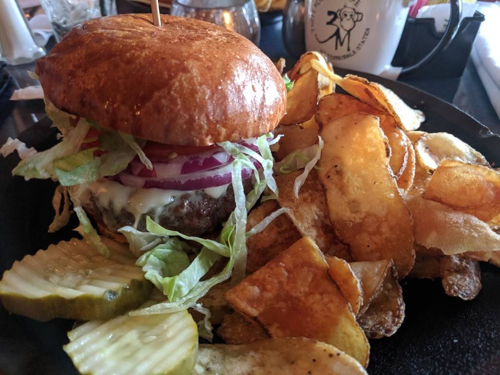 Three Monkeys Cafe | restaurant | 9645 James St, Philadelphia, PA 19114, USA | 2156376665 OR +1 215-637-6665