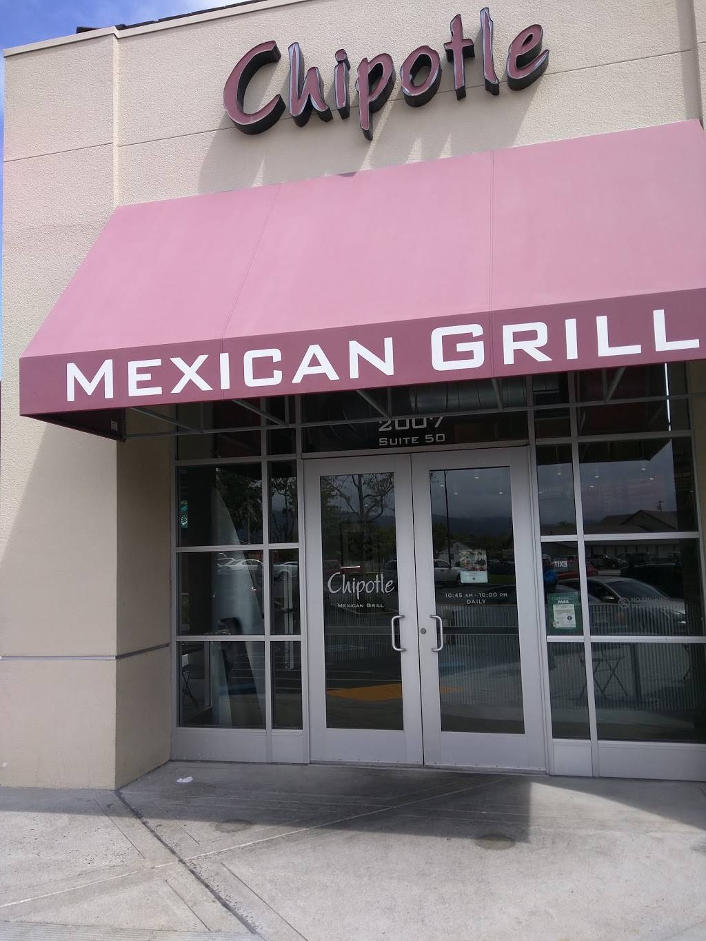 Chipotle Mexican Grill | restaurant | 2007 Camden Ave Ste 50, San Jose, CA 95124, USA | 4083698163 OR +1 408-369-8163