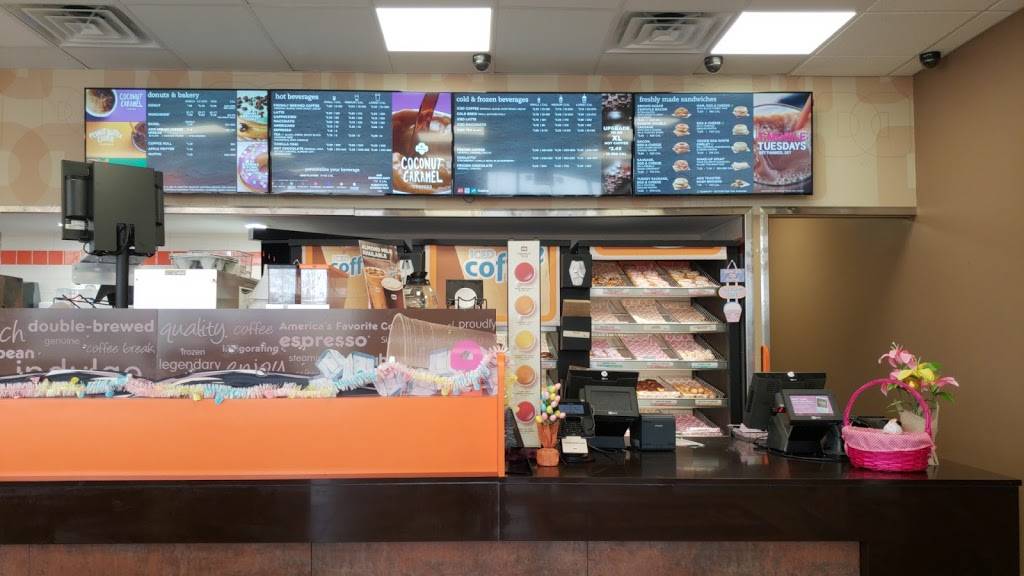 Dunkin | bakery | 415 N Nappanee St, Elkhart, IN 46514, USA | 5745844400 OR +1 574-584-4400