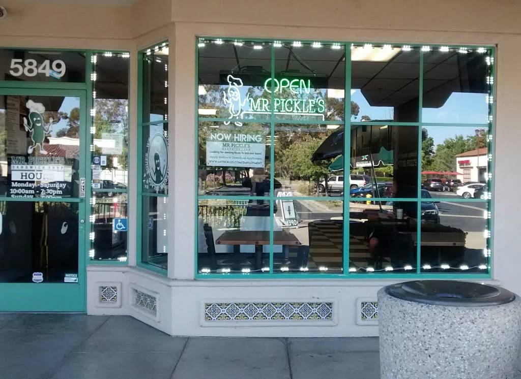 Mr. Pickles Sandwich Shop | restaurant | 5849 Jarvis Ave, Newark, CA 94560, USA | 5106084775 OR +1 510-608-4775