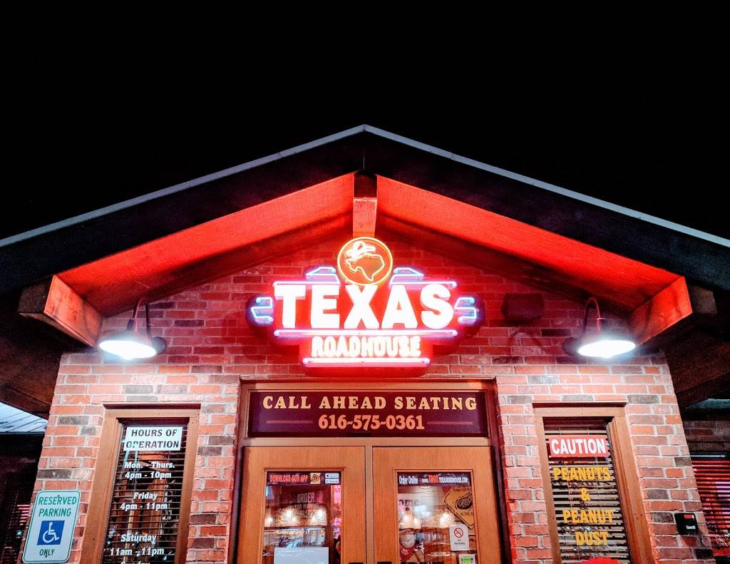 Texas Roadhouse | restaurant | 3776 28th St SE, Kentwood, MI 49512, USA | 6165750361 OR +1 616-575-0361