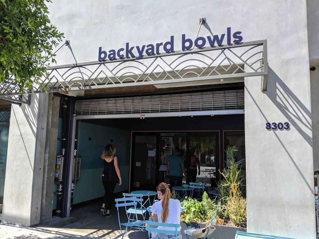 Backyard Bowls | restaurant | 8303 Beverly Blvd, Los Angeles, CA 90048, USA | 3237465404 OR +1 323-746-5404
