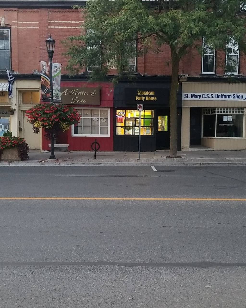 Jamaican Patty House | restaurant | 12 King St E, Cobourg, ON K9A 1K7, Canada | 9053728118 OR +1 905-372-8118