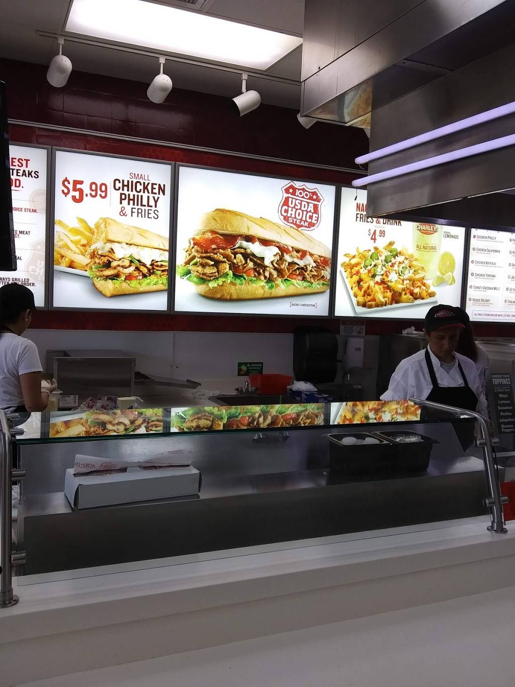 Charleys Philly Steaks | restaurant | 433 N Alafaya Trail Ste E08, Orlando, FL 32828, USA | 4077303150 OR +1 407-730-3150