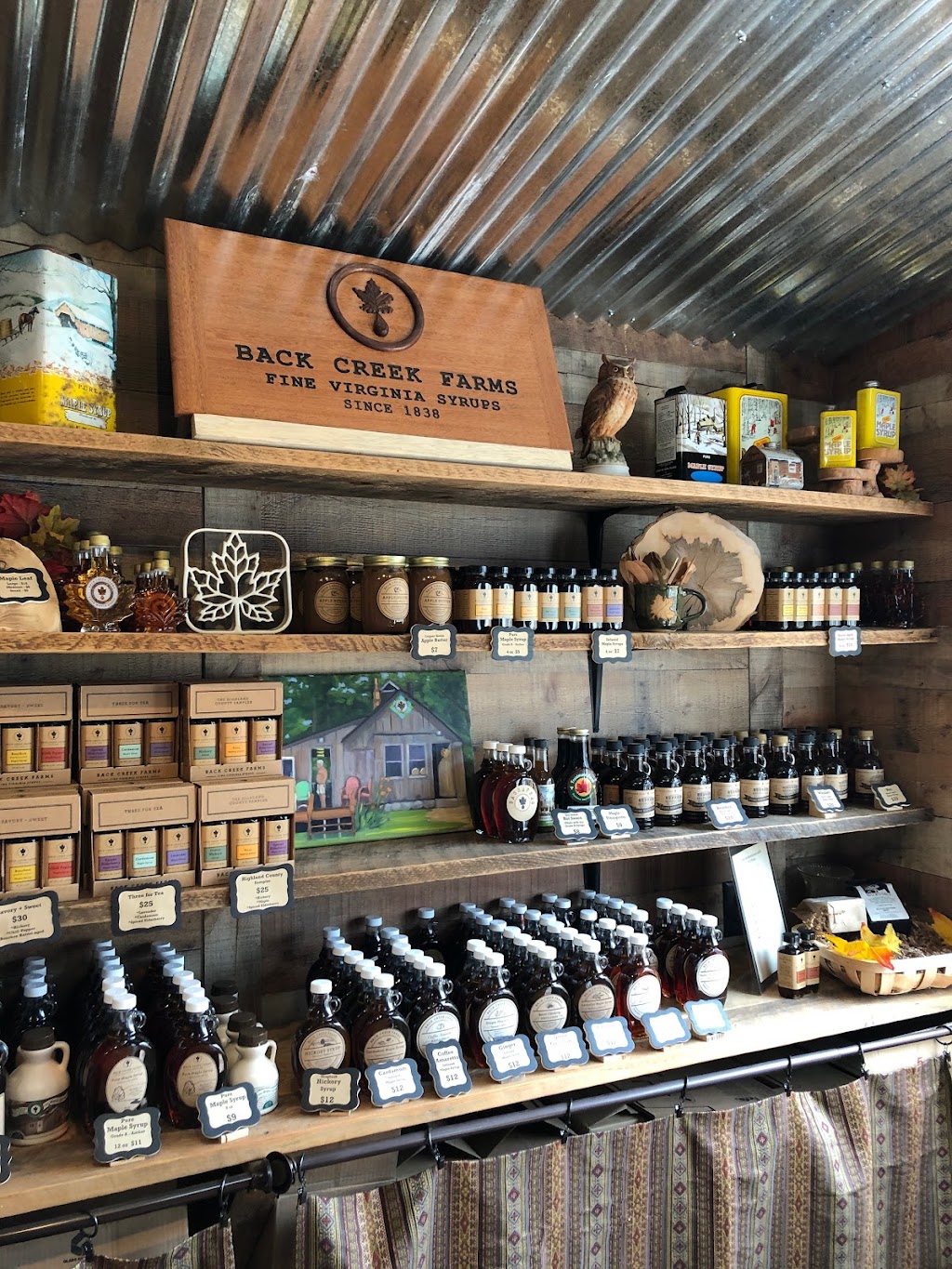 Back Creek Farms | restaurant | 7781 Upper Back Creek Rd, Monterey, VA 24465, USA | 5404992302 OR +1 540-499-2302