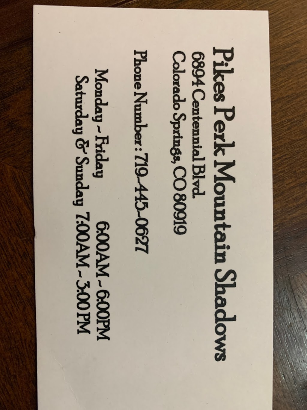 Pikes Perk Mountain Shadows | cafe | 6894 Centennial Blvd, Colorado Springs, CO 80919, USA | 7194450627 OR +1 719-445-0627