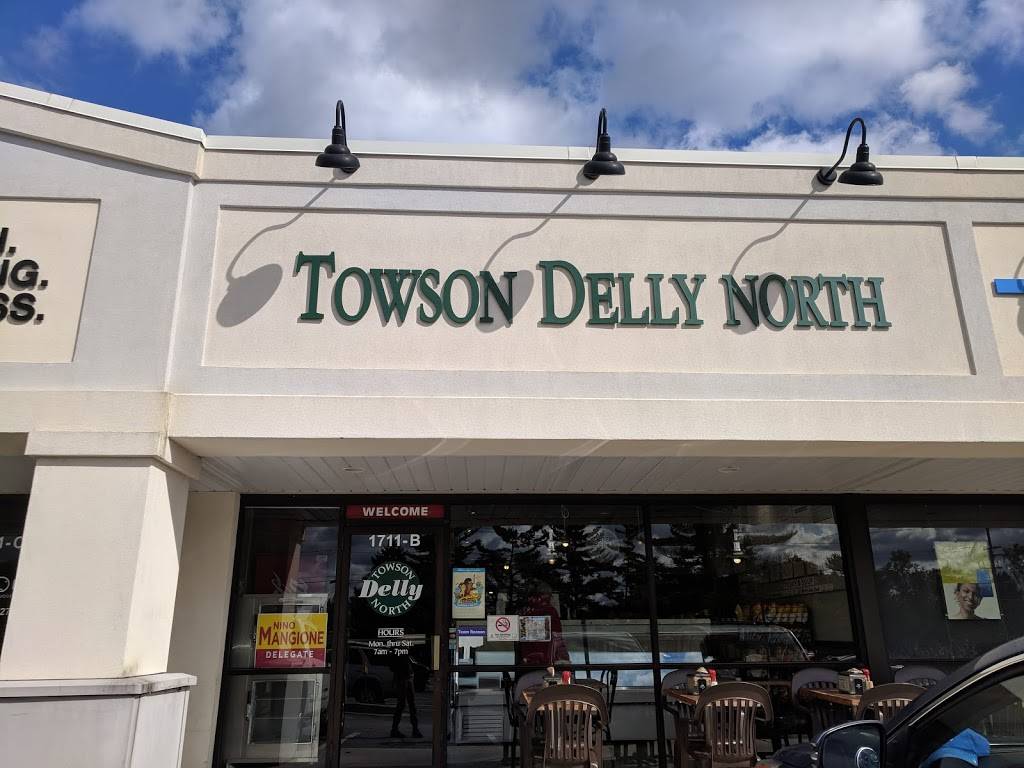 Towson Delly North | restaurant | 1711 York Rd # B, Lutherville, MD 21093, USA | 4105603399 OR +1 410-560-3399