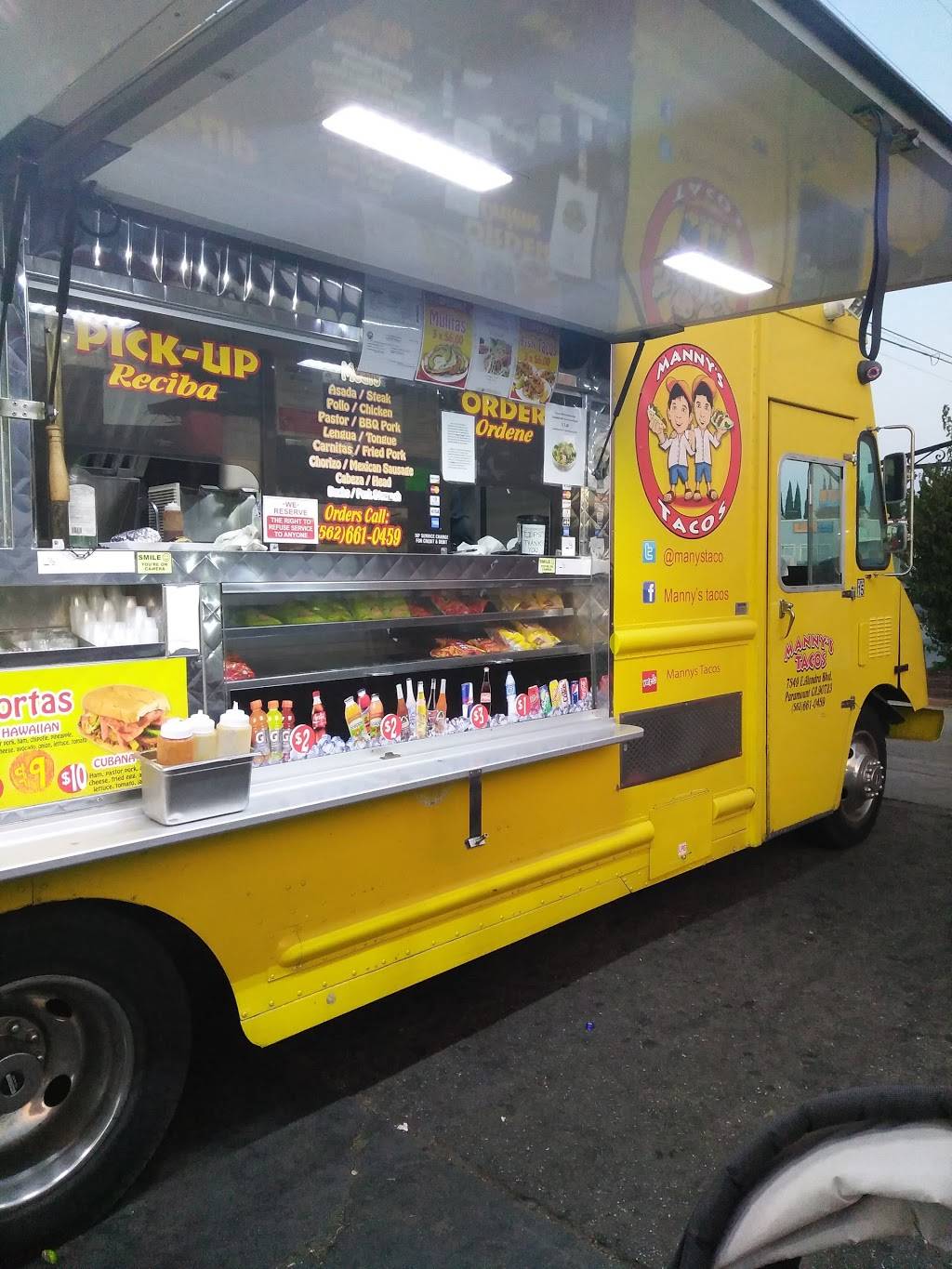 Mannys Tacos | restaurant | 6595 Cherry Ave, Long Beach, CA 90805, USA | 5626610459 OR +1 562-661-0459