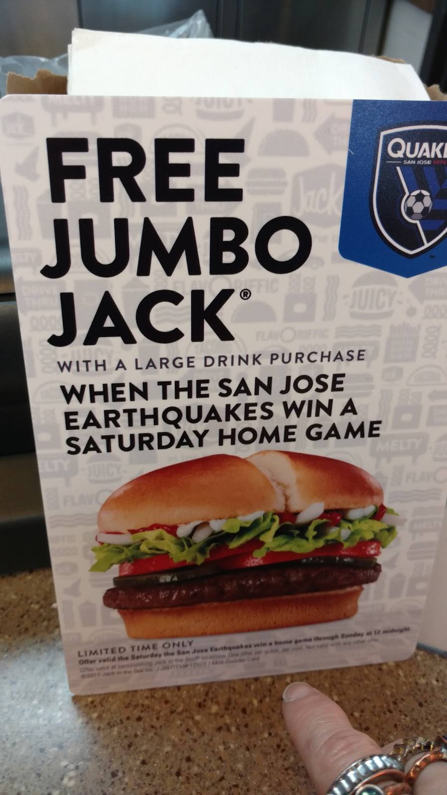 Jack in the Box | restaurant | 1301 Camden Ave, Campbell, CA 95008, USA | 4083719313 OR +1 408-371-9313