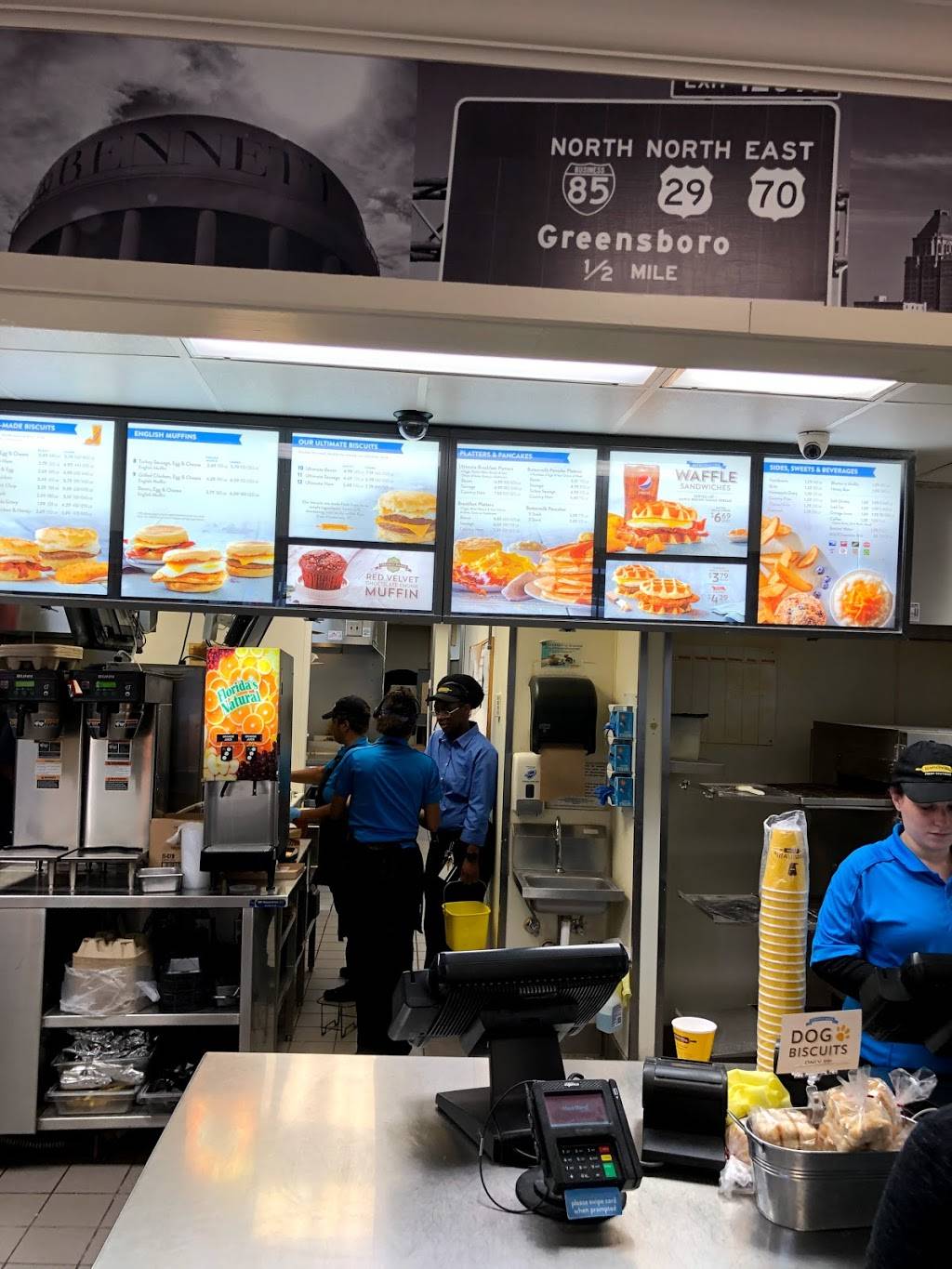 Biscuitville | cafe | 2215 Martin Luther King Jr Dr, Greensboro, NC 27406, USA | 3362752322 OR +1 336-275-2322