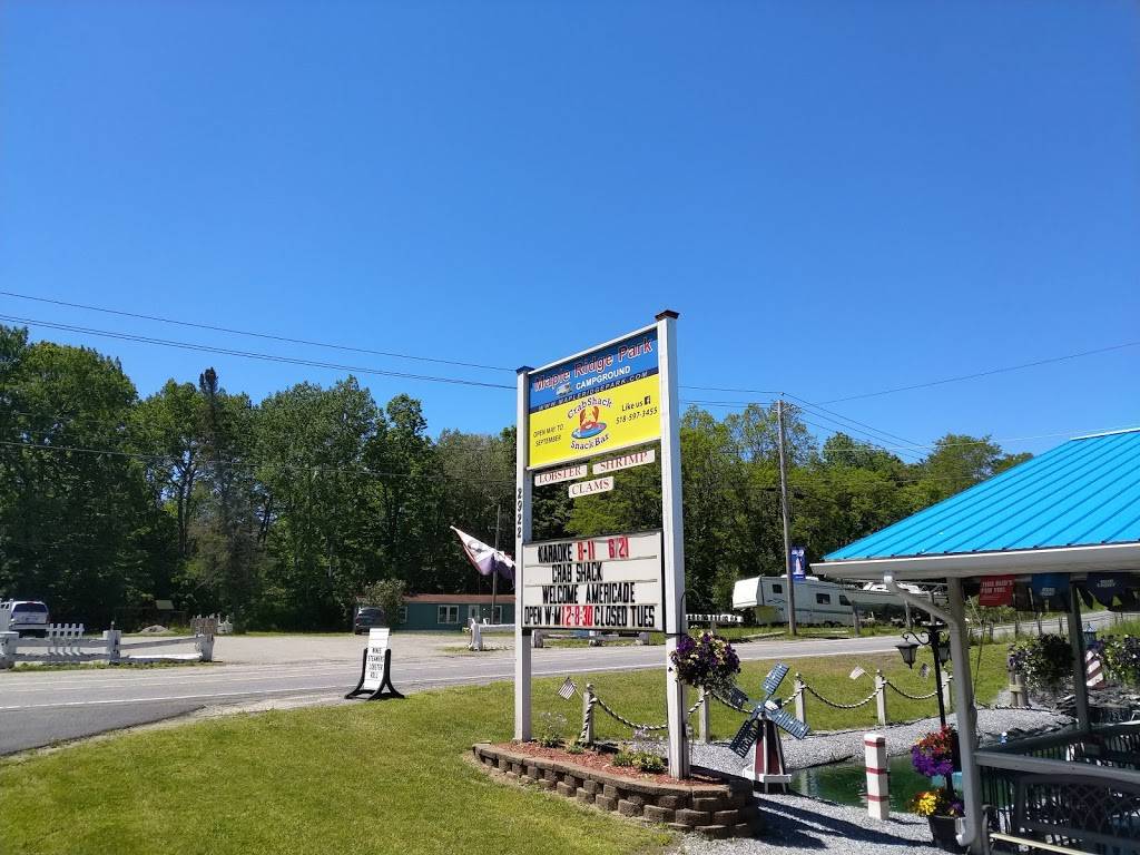 The Crab Shack | restaurant | 2922 NY-22 Scenic, Crown Point, NY 12928, USA | 5185973455 OR +1 518-597-3455