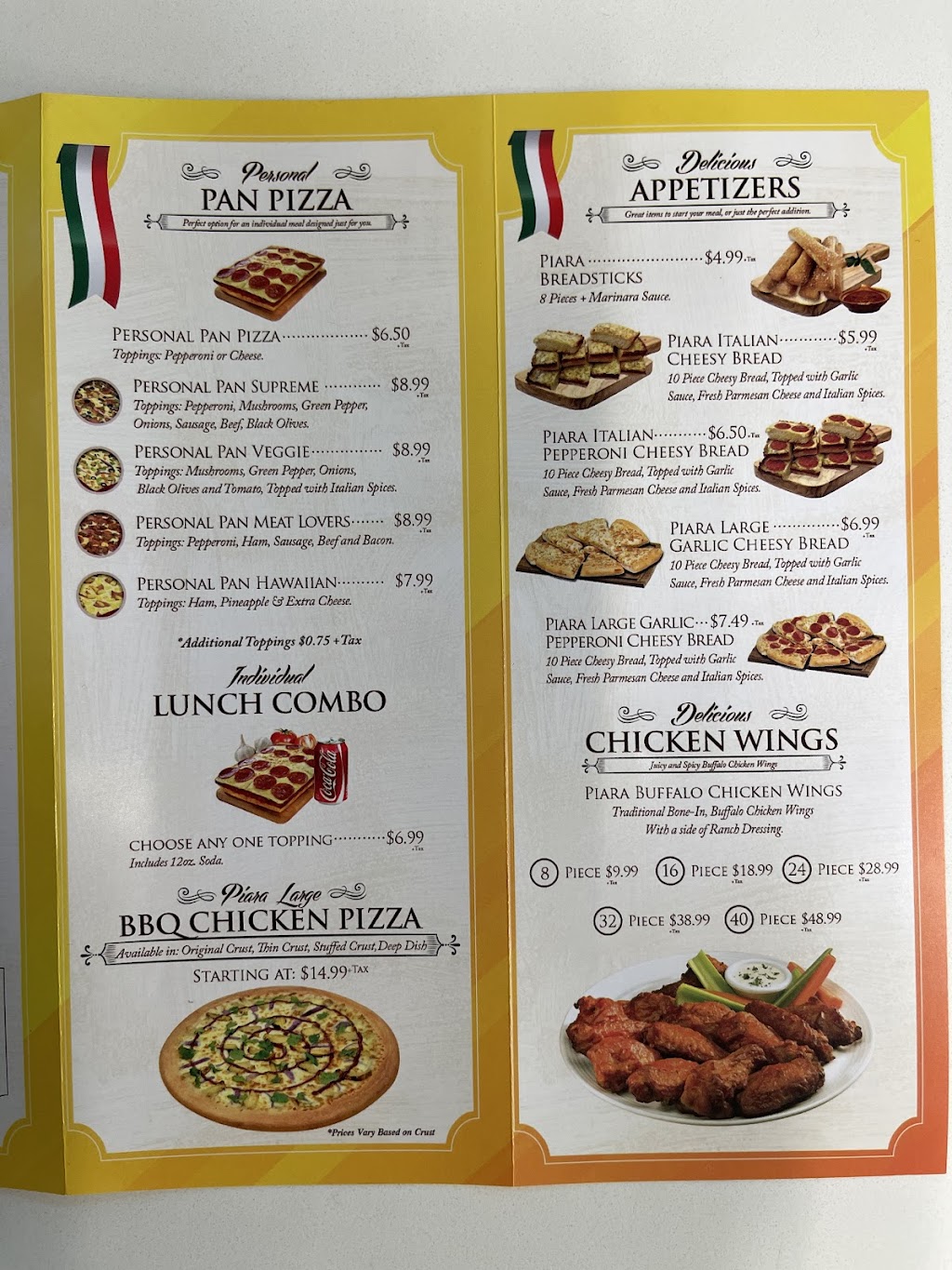 Piara Pizza | restaurant | 8014 N Lower Sacramento Rd Suite A, Stockton, CA 95210, USA | 2094311880 OR +1 209-431-1880
