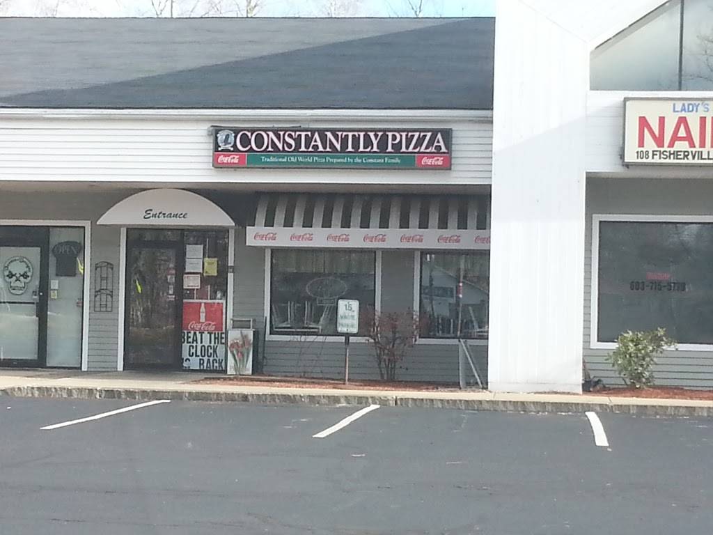 Constantly Pizza | restaurant | 108 Fisherville Rd #3, Concord, NH 03303, USA | 6032271117 OR +1 603-227-1117